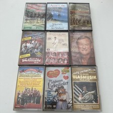 Konvolut - Kassetten 9 Stück