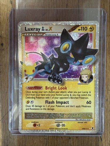Pokemon luxtra holo - luxtra, x