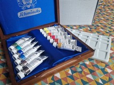 SCHMINCKE HORADAM 12x 15ml Aquarellfarben Limited Edition Holzkasten Wasserfarbe