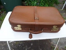  Alter Lederkoffer braun Deko