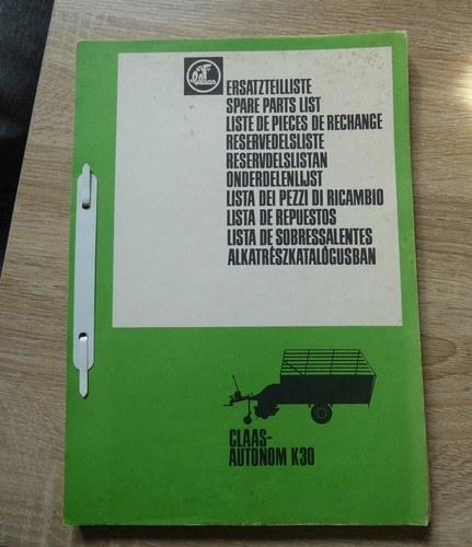 Claas ladewagen autonom k30 - ladewagen,