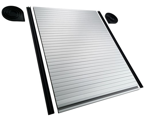 Silber rollladen bausatz - silber,