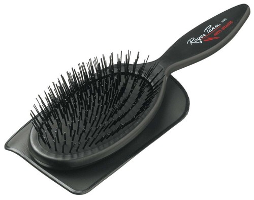 Bürste oval schwarz - rp,