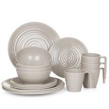 16 tlg. Melamin Geschirrset