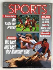 === SPORTS Magazin 1991 Illustrierte Heft Tennis Formel 1 Fußball Kaiserslautern