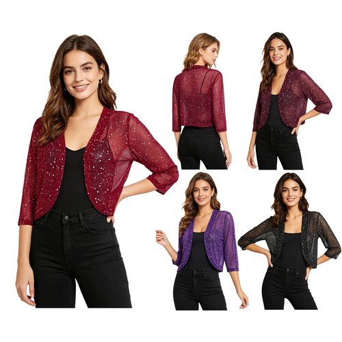 Damen bolero schulterzucken - damen, bolero-schulterzucken