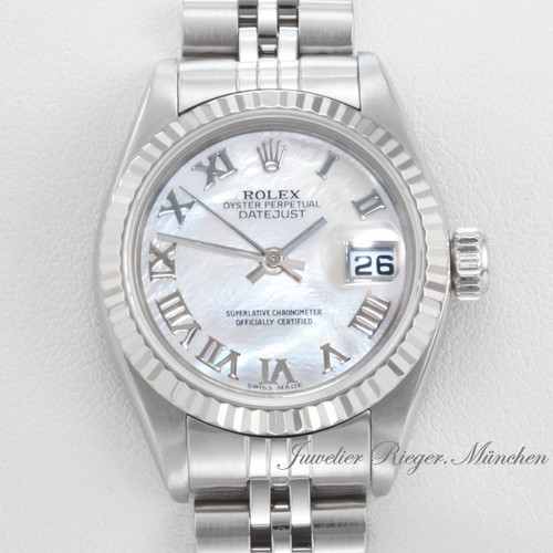 Rolex lady datejust edelstahl - rolex,