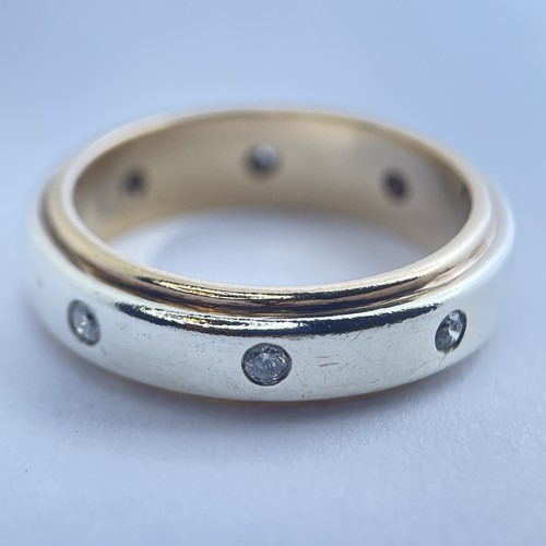 Vintage 9ct gelb weißgold - &,