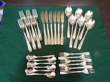 WMF Modell HEILBRONN Tafelbesteck 6 Personen 30 Teile in Cromargan TOP  !