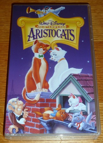 Aristocats walt disney vhs - aristocats,