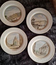 4 Kurland Wandteller KPM