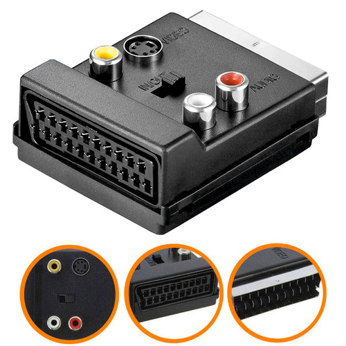 Scart adapter skart - av, tv