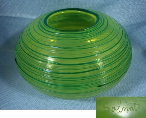 Salviati murano glas grün - salviati,