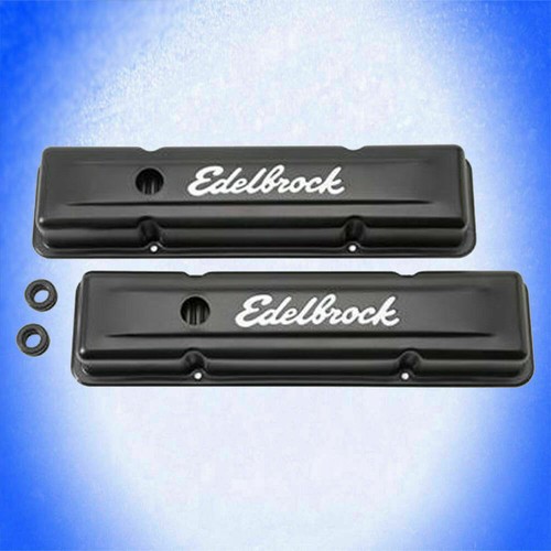 Edelbrock ventildeckel schwarz - edelbrock,