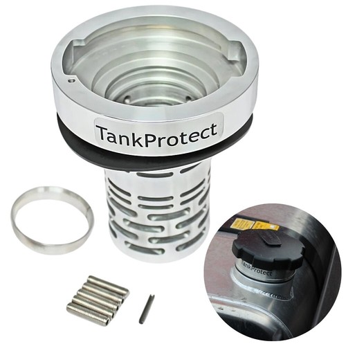 Aluminium tankstutzen schutz - aluminium, tankstutzen-schutz