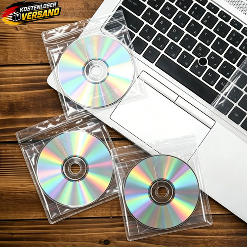 100 stück dvd hüllen - 100, cd