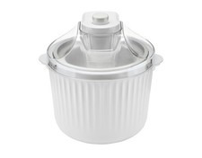 SILVERCREST Eiscremebereiter Eismaschine Eisbereiter Eiscreme SECM 12 E2 weiß