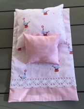 Puppenbettwäsche Puppenwagen Puppe Puppenbekleidung Puppenwiege Limited Edition