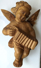 Große Engel Figur Putte Putti