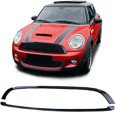 Kühlergrill Leisten Schwarz Glanz Set für Mini One Cooper JCW R56 R57 R58 R59