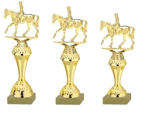 3er serie pokale dressurreiter - 3er,