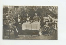 AK Generalfeldmarschall von Hindenburg im Kreise seiner familie