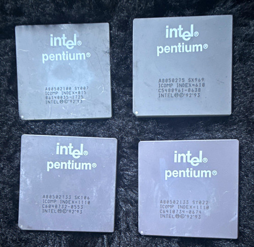 Intel pentium 100 - intel, mhz