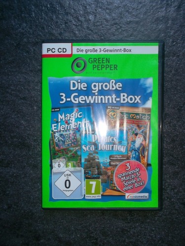 Die große gewinnt - große, 3-gewinnt-box