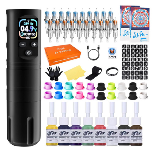 Wireless oled tattoo pen set - wireless,