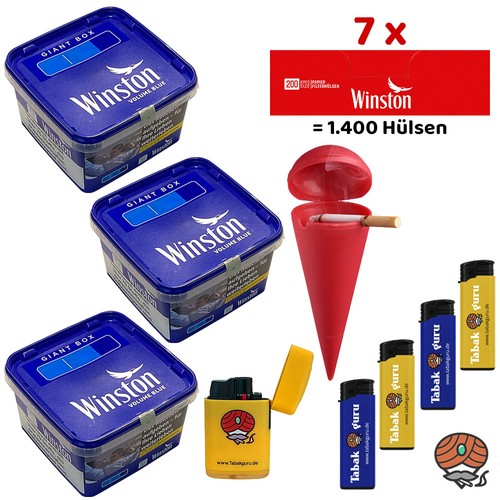 Winston blue blau tabak giant - blue/blau,