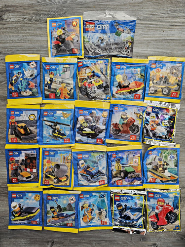 Lego city polybag konvolut - city,