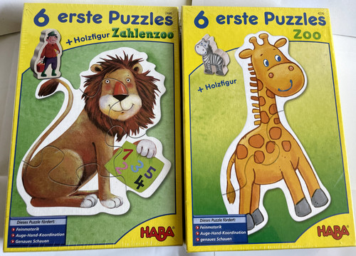 Puzzle haba erste - 2x,