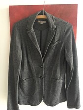 Comma superschöne Jacke Blazer Gr. 38 Fischgrät
