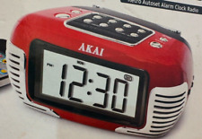 AKAI Retro  Wecker Uhr Alarm