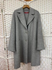 Wollmantel Damen, wie neu, grau, Gr. 46/48, NP: 565,-;Marina Rinaldi