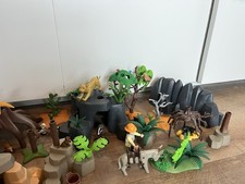 Playmobil Konvolut Dschungel Savanne Tierpark mit Tieren Landschaft gebraucht