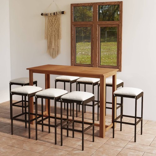 Gartenbar set mit kissen - gartenbar,