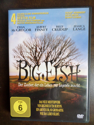 Dvd big fish mit - fish, ewan