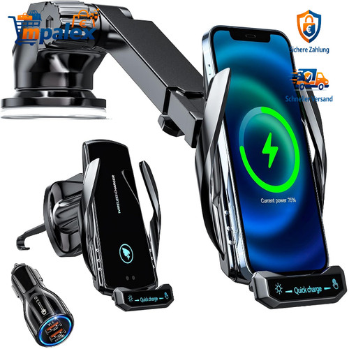 Ladestation auto 15w - qi,