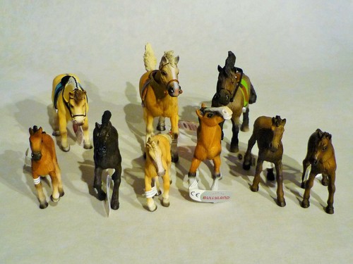 Bullyland 9er set pferde - 9er,