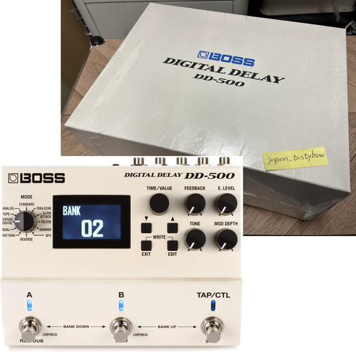 Boss 500 digital delay - boss, dd-500