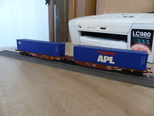 Doppel-Containertragwagen  A.C.M.E   40252 der SNCB