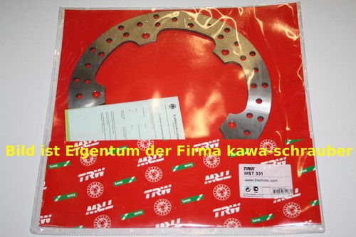 Bremsscheibe hinten von trw - bremsscheibe,