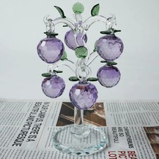 Kristallglas Apfelbaum Figur