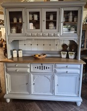 Antikes Buffet Küchenbuffet Küchenschrank grau