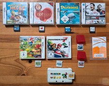 Nintendo 3DS Konsole, Mario Kart 7, Mario Bros 2, Mario Tennis, Star Wars III...