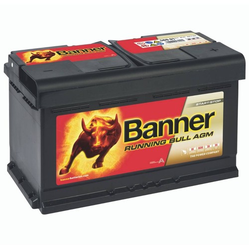 Banner running bull - bull, agm