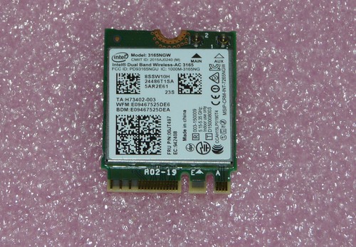 Intel dual band - band, wireless-ac