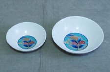 2X ROSENTHAL SCHALEN SCHALE GEBÄCKSCHALE KENSINGTON NINA CAMPBELL PEARL CHINA