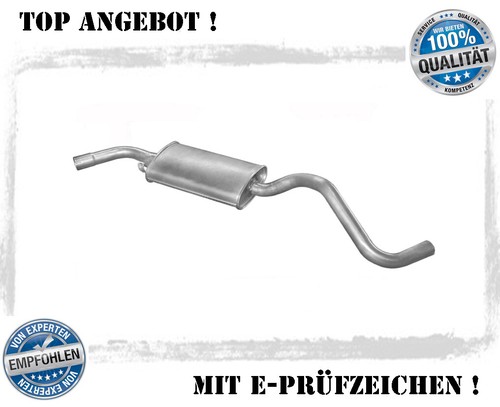 Mittelschalldämpfer t4 - vw,